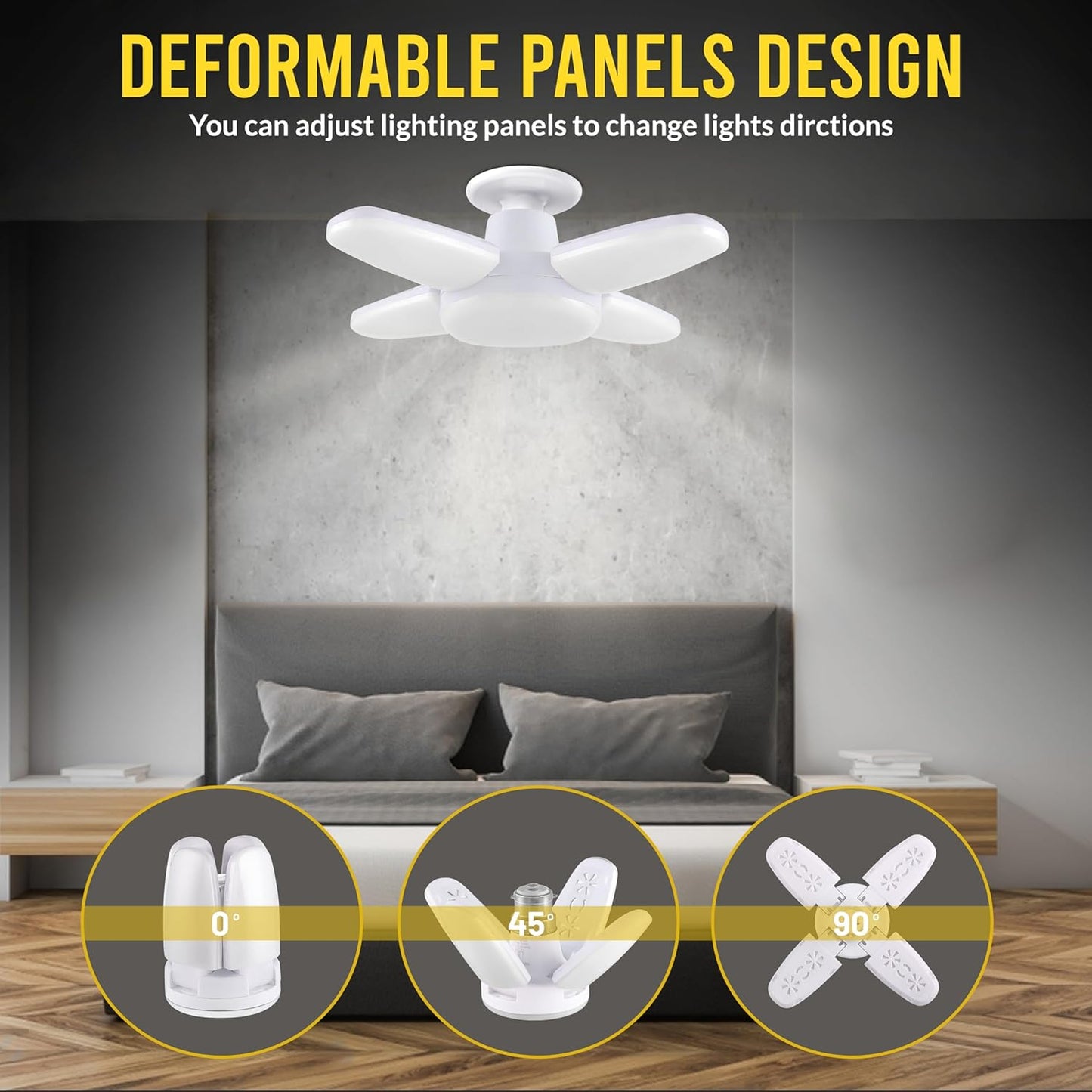 Charkee Radiant360™ Foldable Bulbs 25W